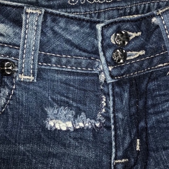 Miss Me Bootcut | Size 28 | Lace Embellished - Picture 6 of 7